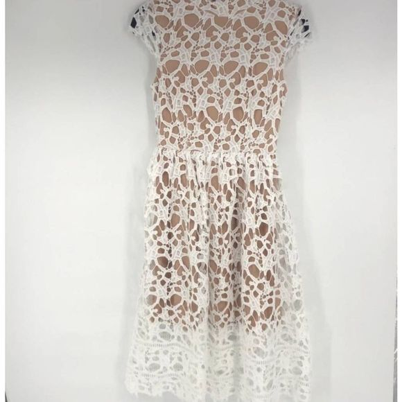 BooHoo Lace Skater Dress - Picture 5 of 6